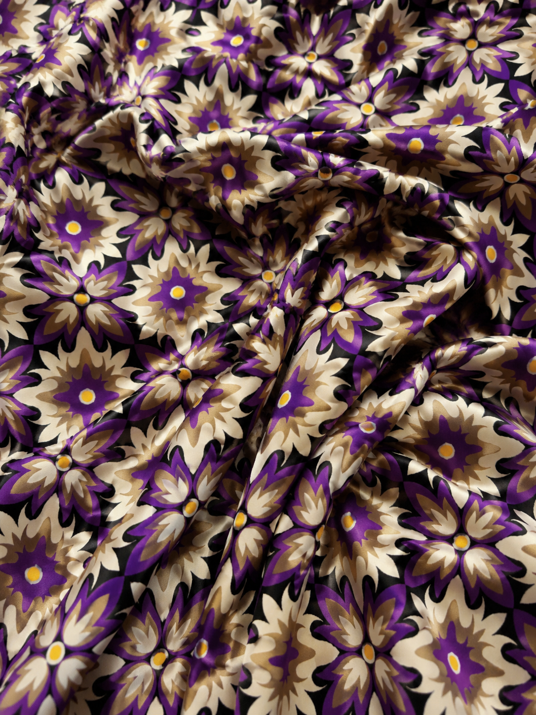 Royal Purple Bloom — Printed Lawn 2-Piece Unstitched Suit