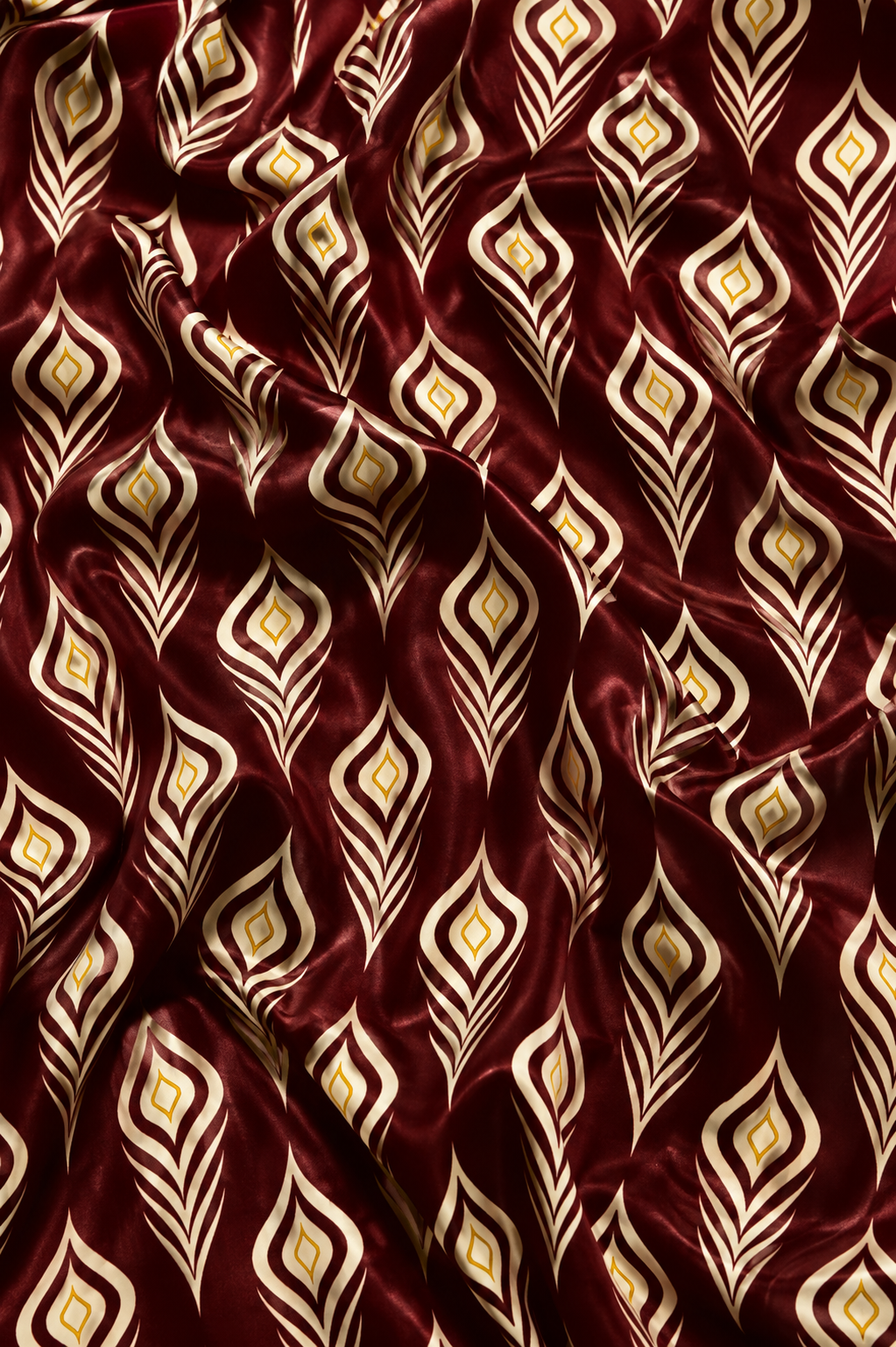 Burgundy Bloom — Printed Lawn 2-Piece Unstitched Suit