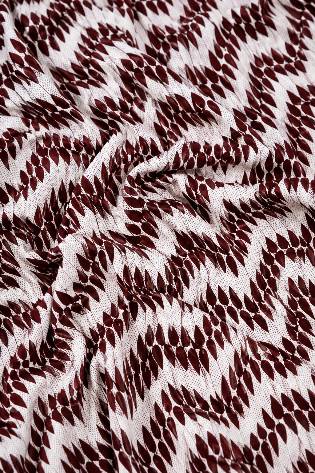 Maroon Rhythm — Printed Lawn 2-Piece Suit