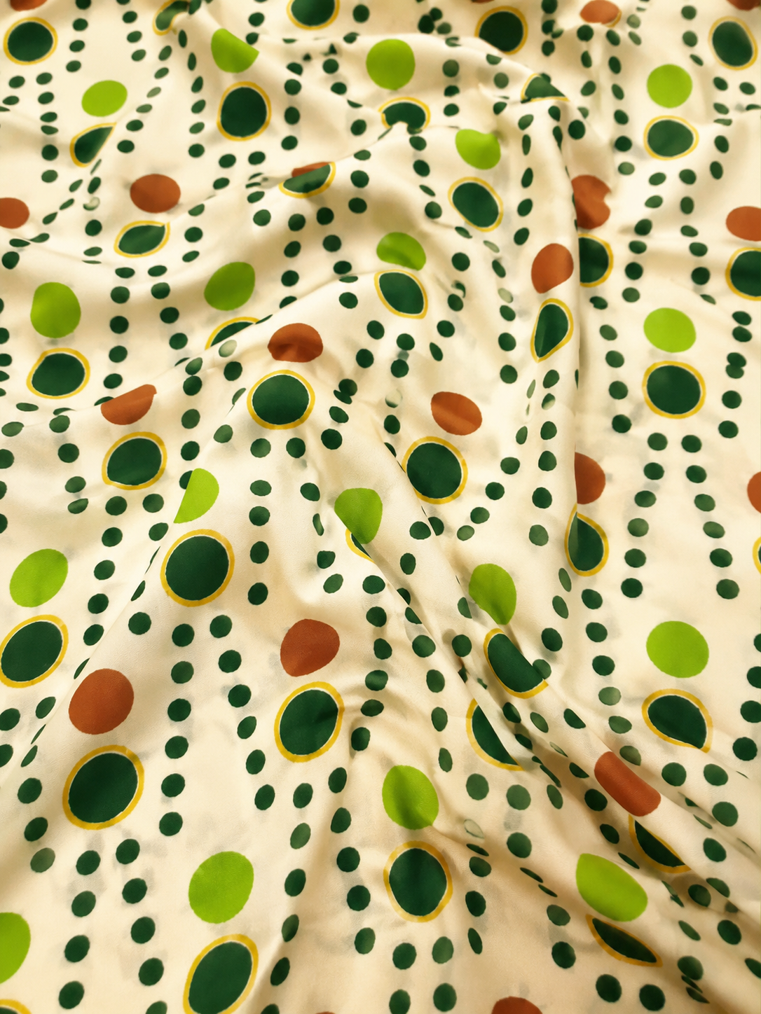 Fresh Olive — Printed Lawn 2-Piece Unstitched Suit