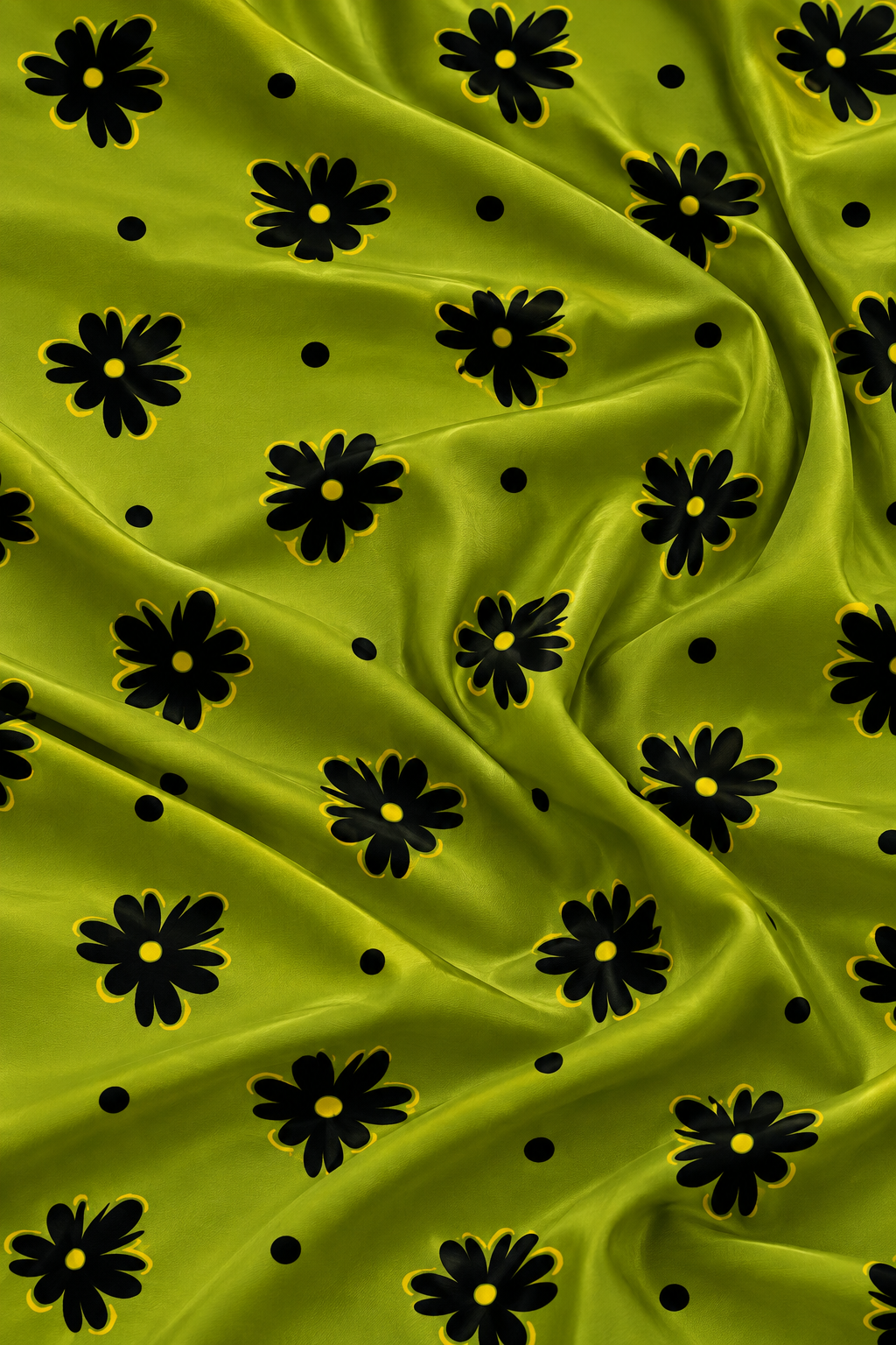 Lime Noir — Printed Khaddar 2-Piece Unstitched Suit