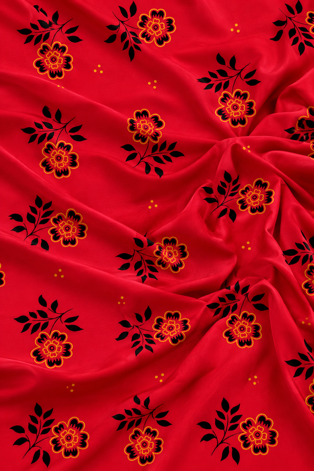 Ruby Bloom — Printed Khaddar 2-Piece Unstitched Suit