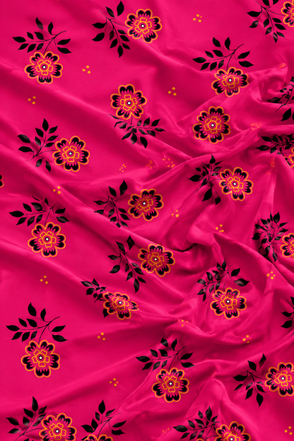 Floral Vine — Printed Khaddar 2-Piece Suit