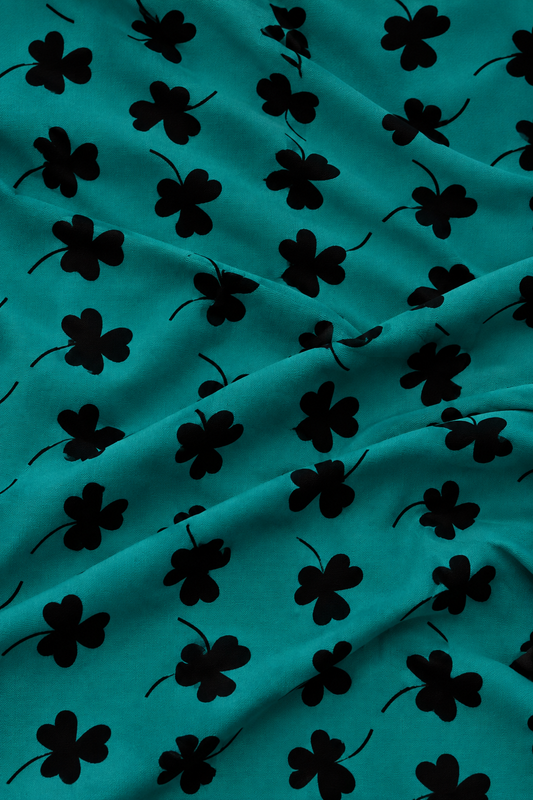 Aqua Breeze — Printed Khaddar 2-Piece Unstitched Suit