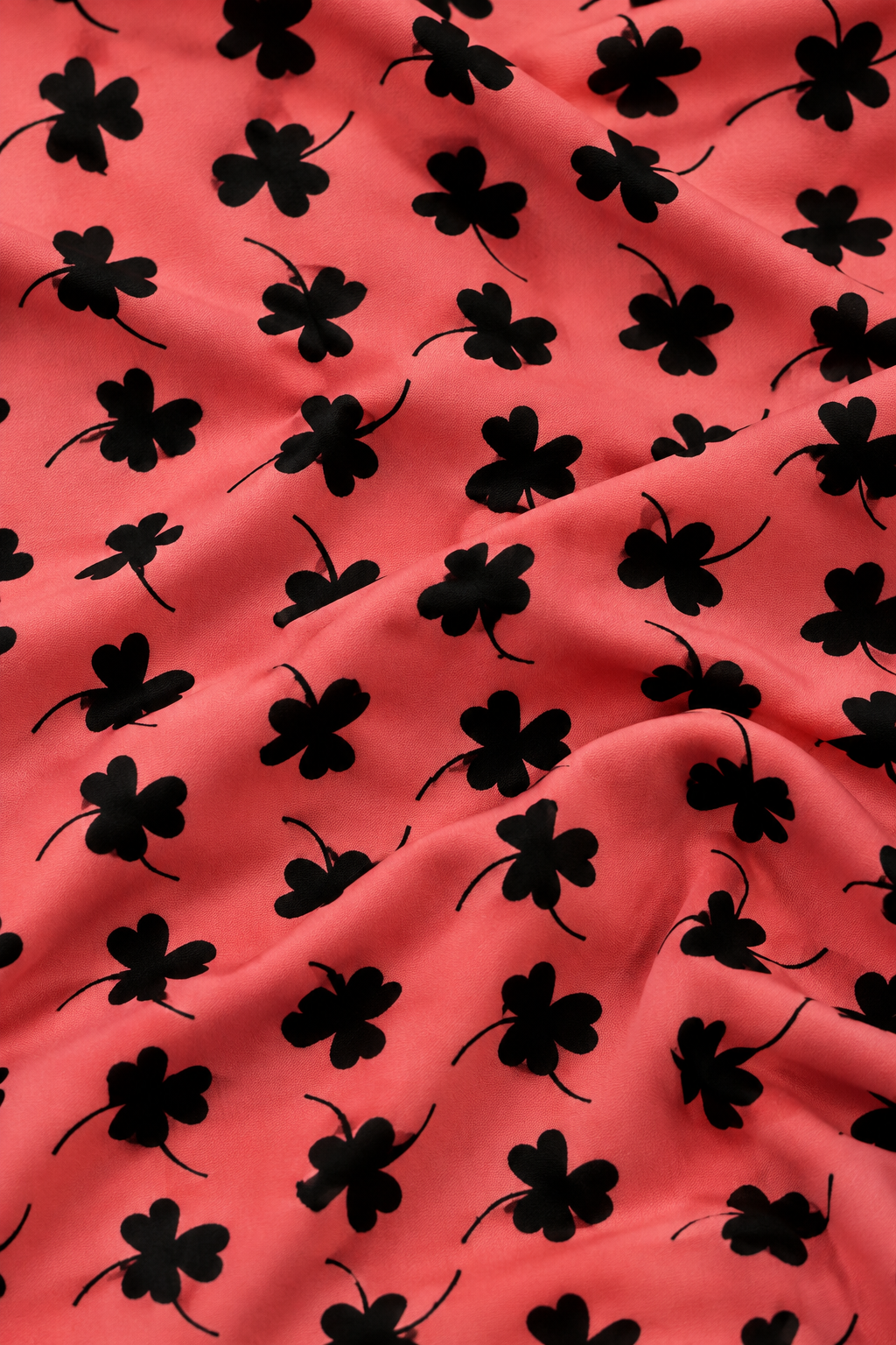 Coral Blossom — Printed Khaddar 2-Piece Unstitched Suit