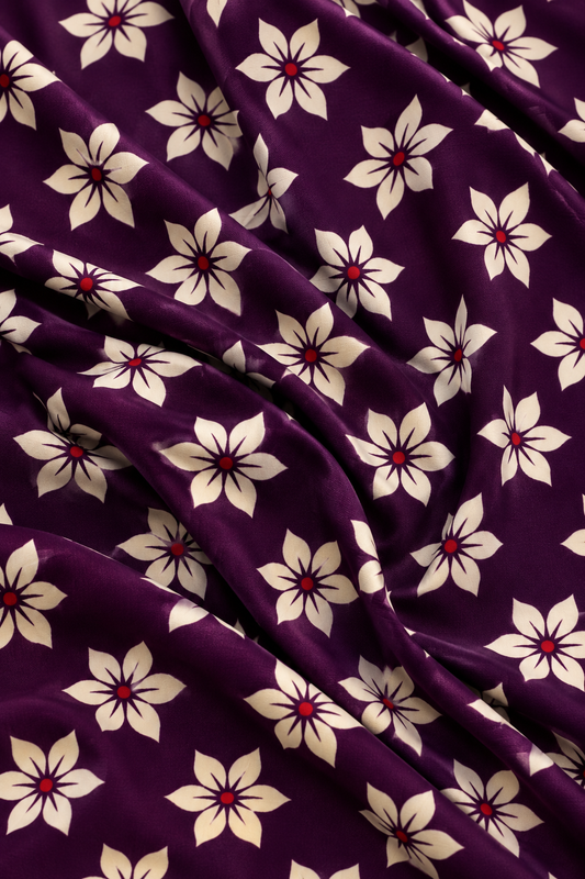 Velvet Orchid — Printed Khaddar 2-Piece Unstitched Suit