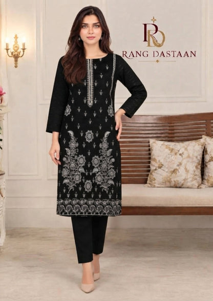 CRYSTAL DHANAK HEAVY EMBROIDERED 3PC SUIT