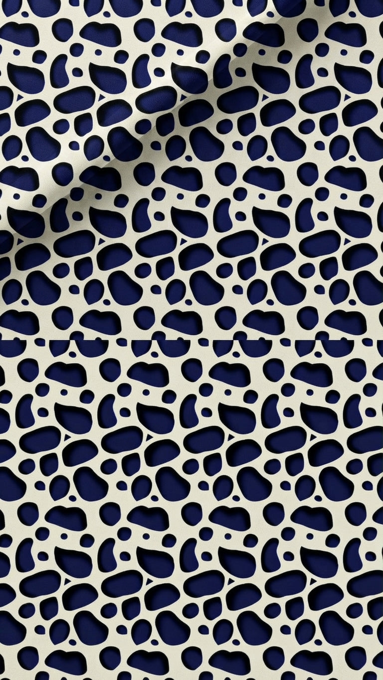 Sapphire Pebble — Printed Lawn 2-Piece Suit