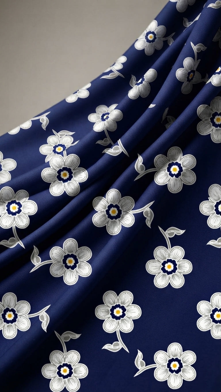 Royal Sapphire — Printed Lawn 2-Piece Suit