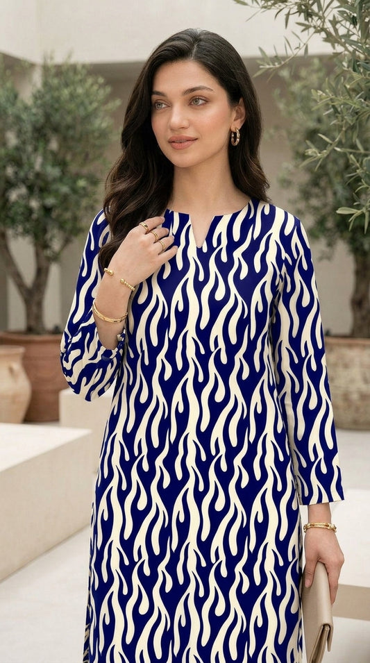 Royal Flame — Printed Lawn 2-Piece Unstitched Suit